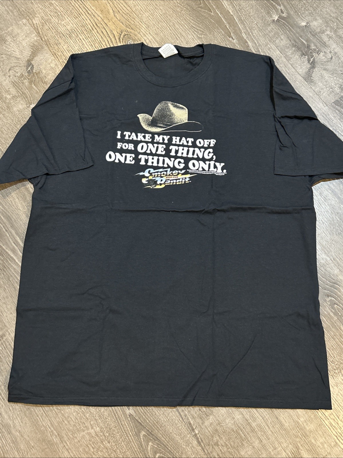 Smokey And The Bandit - Black T-Shirt - Take Off My Hat XXL Fruit Of The Loom gallery