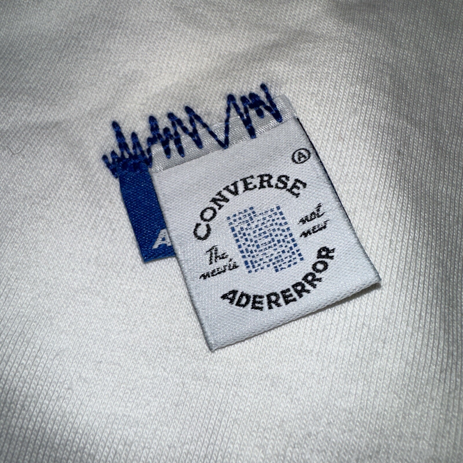NWT Converse x Ader Error Shapes Cloud Dancer White T Shirt Size Large L Men's gallery