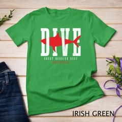 Great Barrier Reef Australia Scuba Diving Shark Scuba Diver Unisex T-shirt
