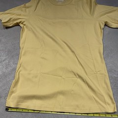 Duluth Trading Co. Men’s Longtail T Short Sleeve Crew Shirt Yellow SM. NWOT B19