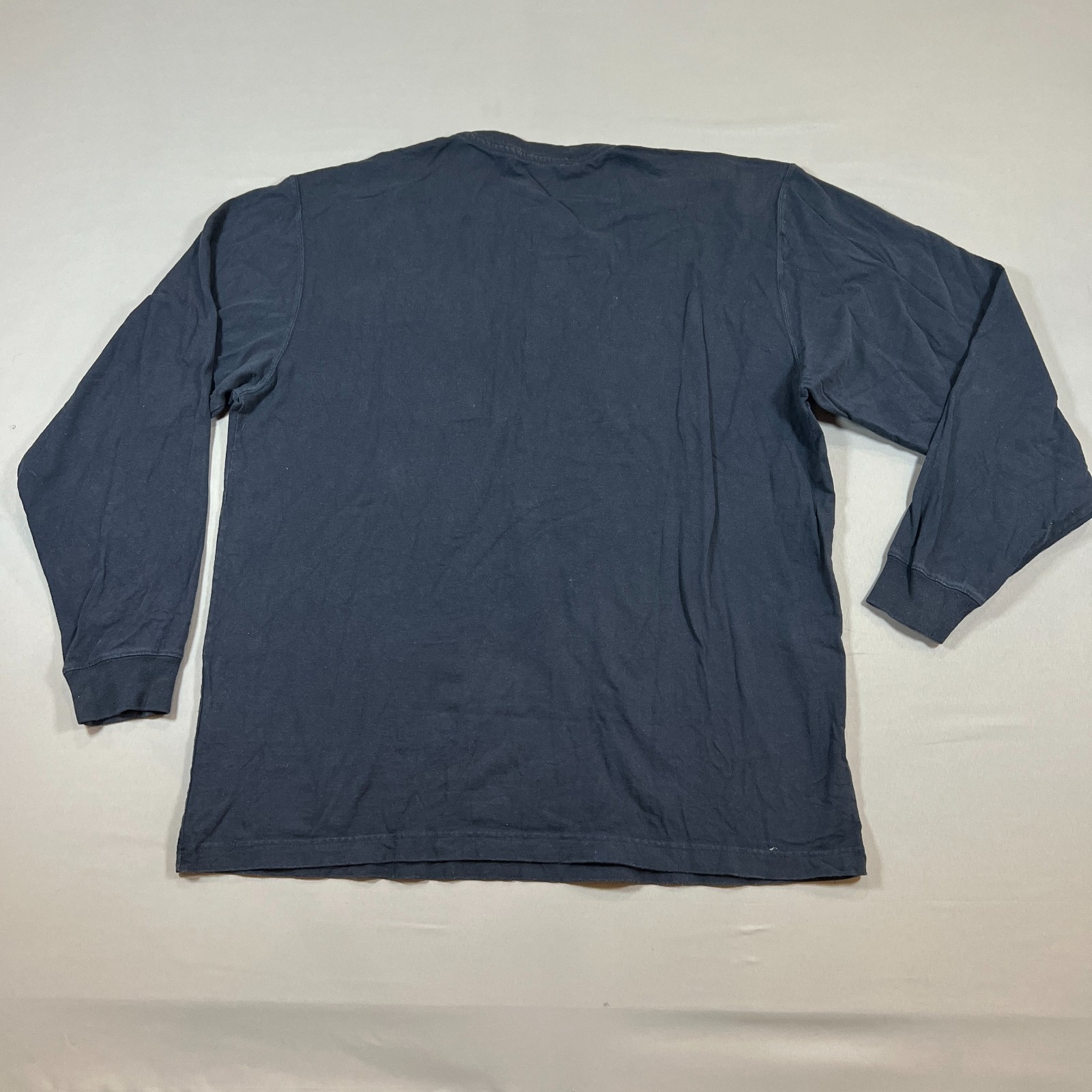 Carhartt Dearborn Henley T Shirt Men XL Cotton Loose Long Sleeve Rib Knit Collar gallery