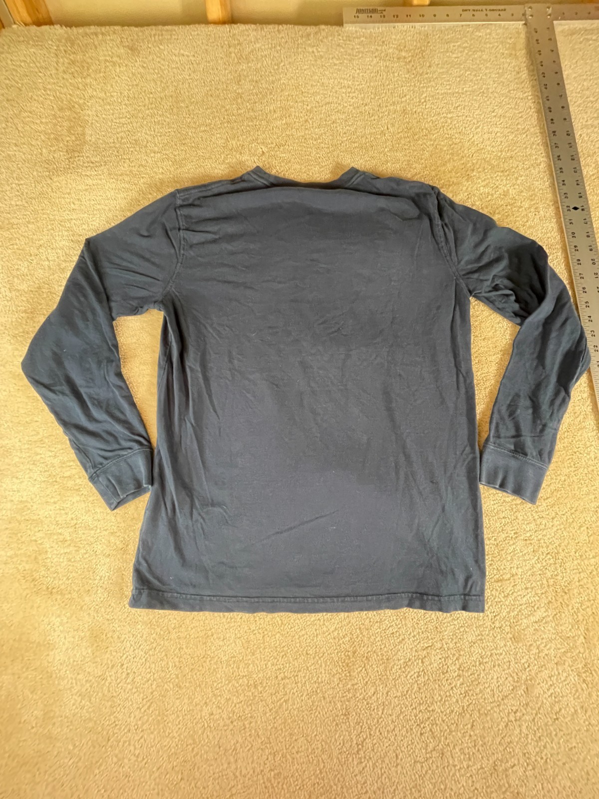American Eagle Super Soft Long Sleeve T Shirt Mens MT Medium Tall Blue Crew Neck gallery