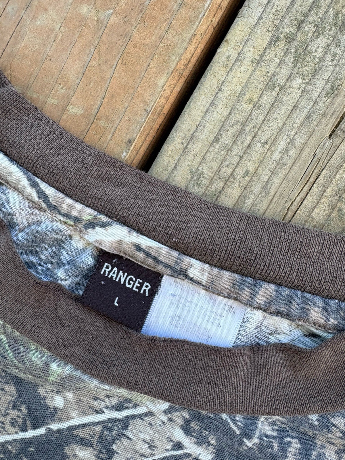 Ranger Camo pocket t shirt outdoor hunting men’s Large gallery