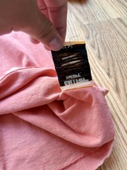 Gallery Dept. Sun Faded Pink/Black T-Shirt