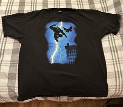 The Tick & MothMan Fury Graphic T-Shirt Black TeeFury 2XL 90’s Cartoon