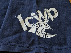 Santa Monica High School SAMOHI Vikings Water Polo Vintage T Shirt Blue cotton L