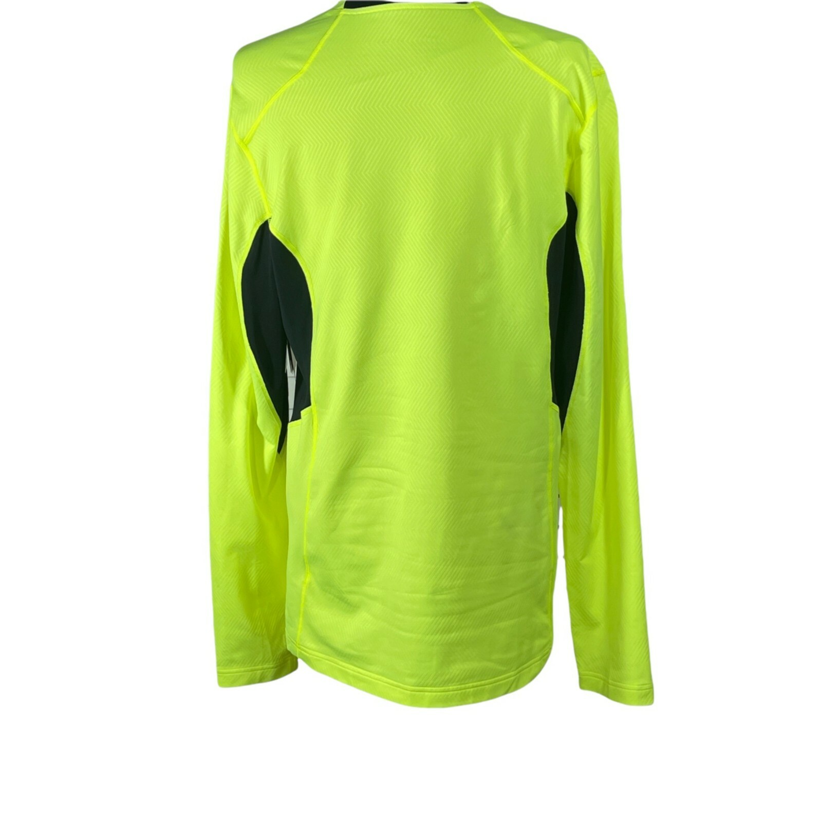 NWT Nike Pro Combat Dri-Fit Old Dominion Monarchs Chartreuse 1/4 Zip Pullover L gallery