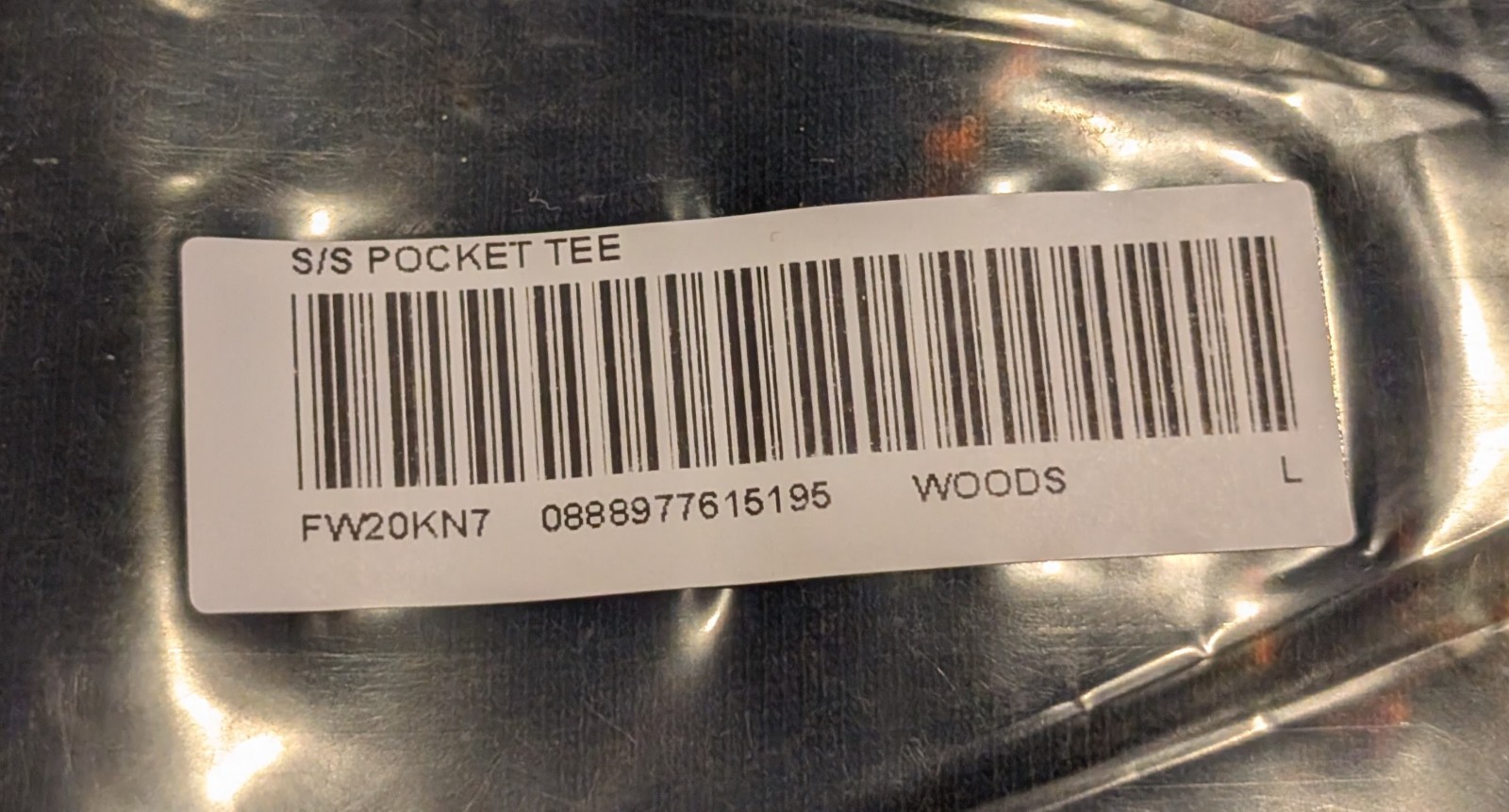 Brand New! Supreme F/W 20 S/S Pocket Tee (Woods) Large gallery