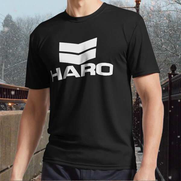 New Haro modern logo white classic Logo Men's T-shirt funny size S to 5XL gallery