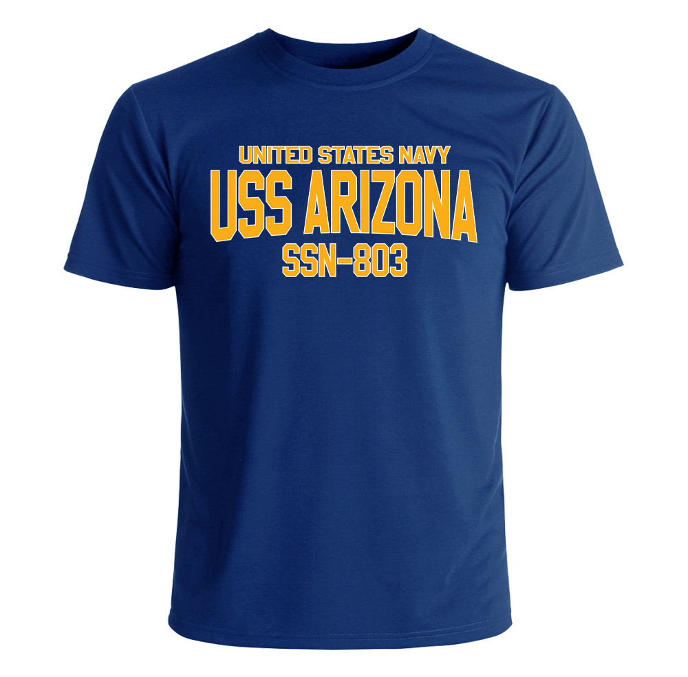 USS Arizona SSN-803 T-Shirt US Navy Officially Licensed