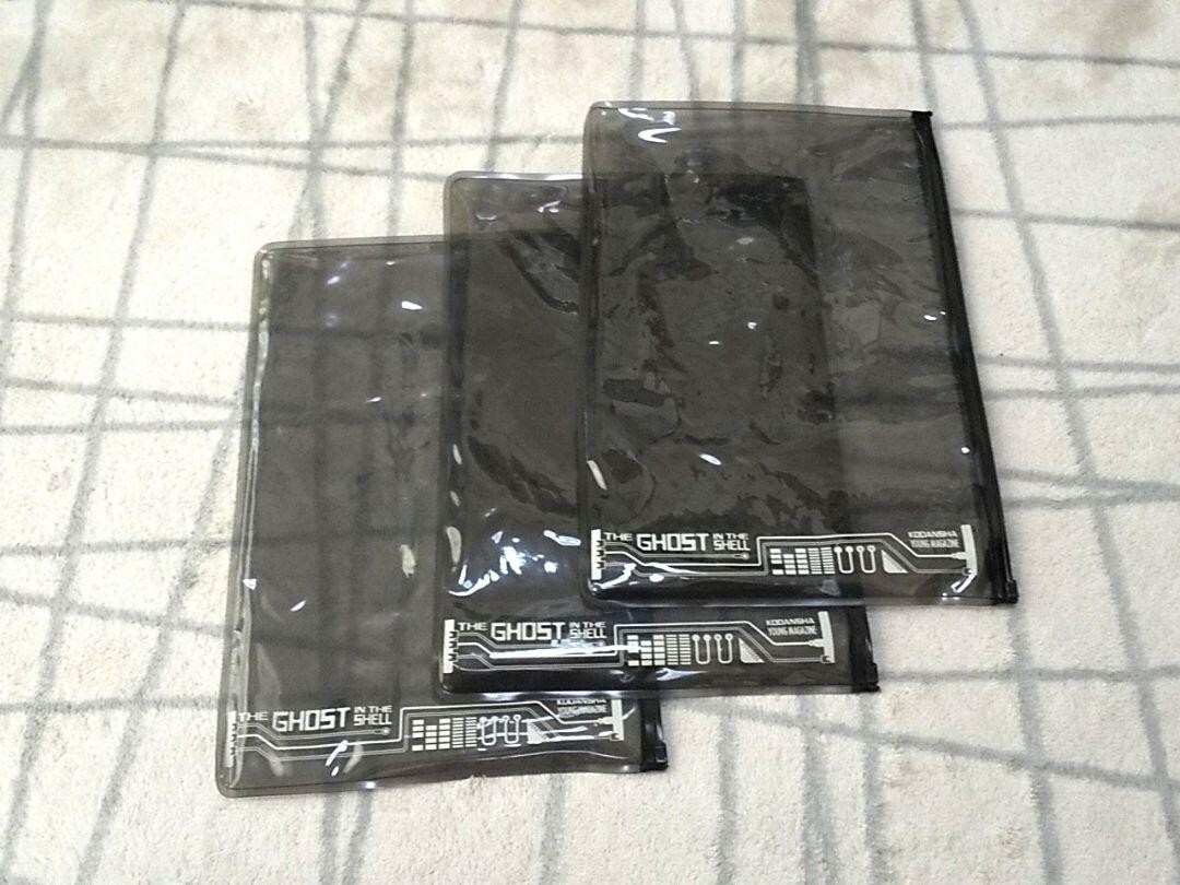 GHOST IN THE SHELL T-shirt Set Lot of 3 YOUNG MAGAZINE Vintage 90's F/S gallery