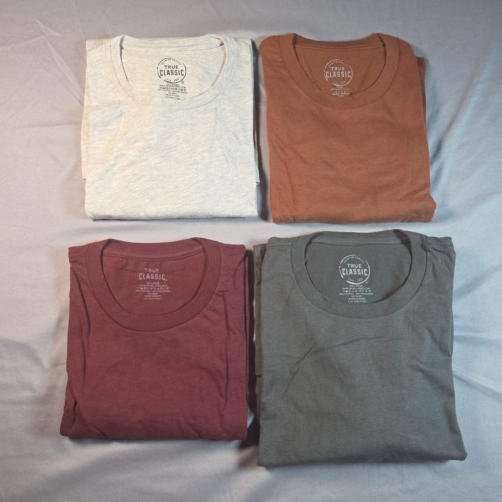 True Classic Crew Neck (4 pack) XXL 2X