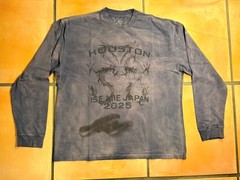 Travis Scott Cactus Jack Blue Fragment Nike Houston To Ise Mie LARGE Long sleeve