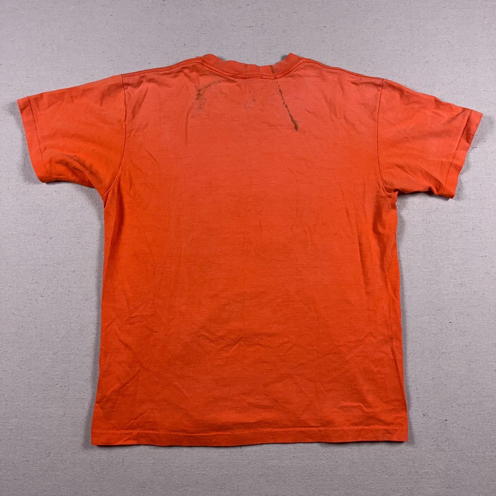 Vtg T Shirt Mens Large Amharic Ethiopian Eritrea Orange Single Stitch USA gallery