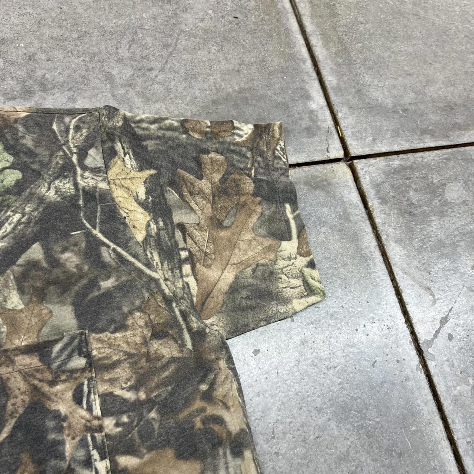vintage realtree camo all over print made in usa single stitch shirt size large gallery