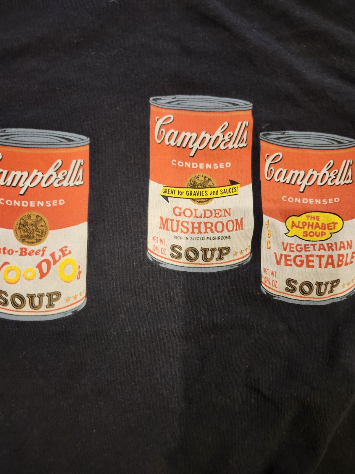 Uniqlo SPRZ NY x Andy Warhol T-Shirt Campbell Soup Logo size Small gallery