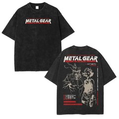 MGS1, Metal Gear Solid 4 solid Washed Tshirt, Premium TShirt “Tactical Espionage