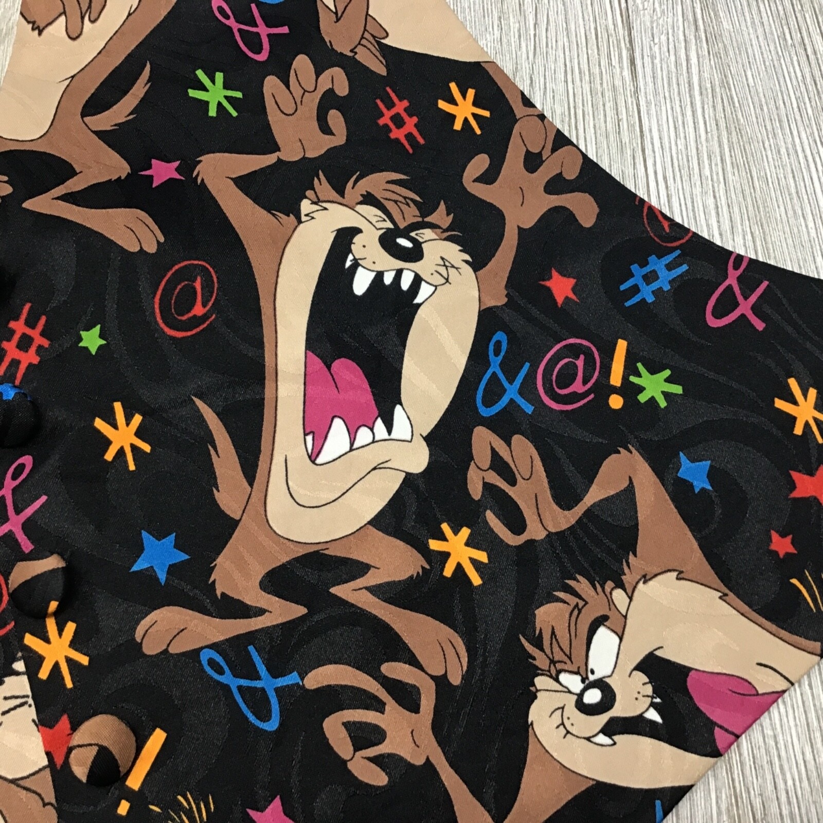Vintage Vest Santana Looney Tunes Taz Youth Size Large Royal Formal Wear gallery