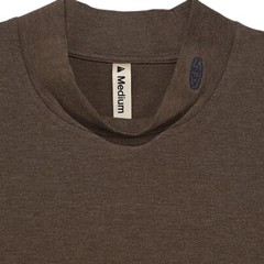 KEEN Harvest Back Letter Pattern Printed Casual Half High Neck Long Sleeve