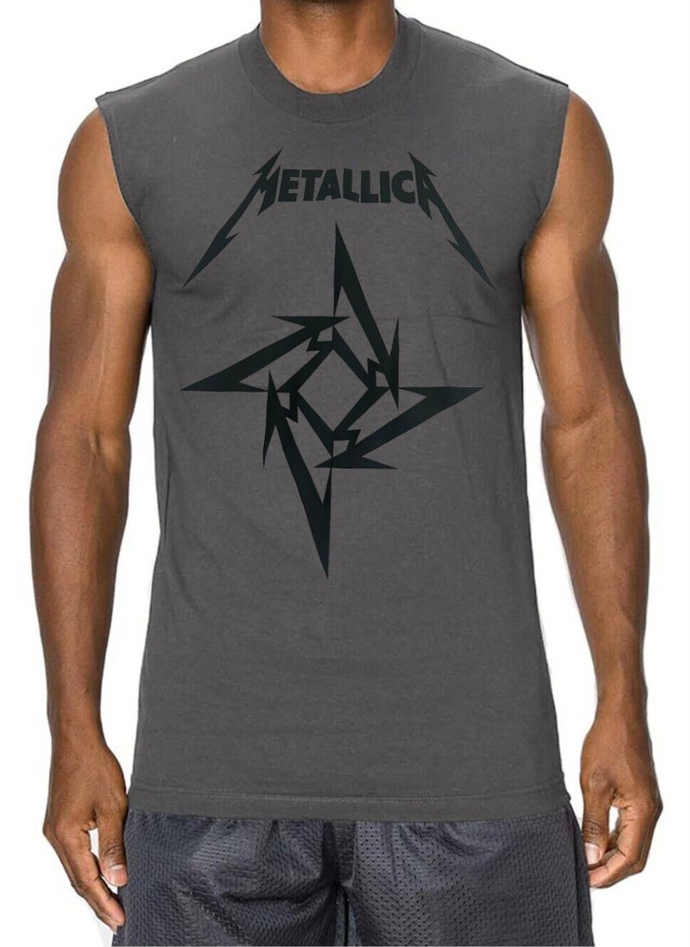 Metallica N Heavy Metal Men's Muscle Shirts (Multiple Variations) gallery