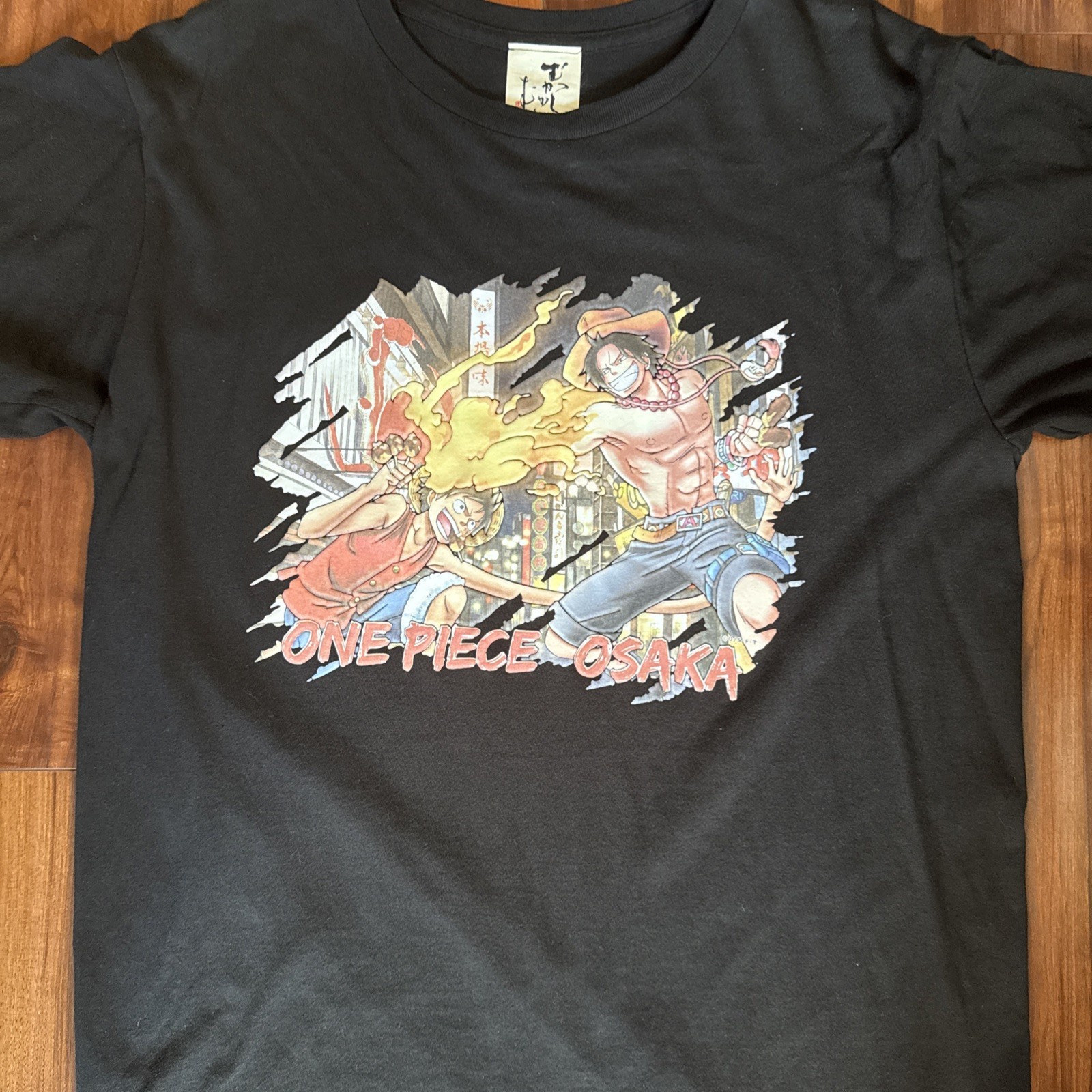 One Piece T-Shirt Osaka Mugiwara Store Exclusive - Luffy & Ace - Japan gallery