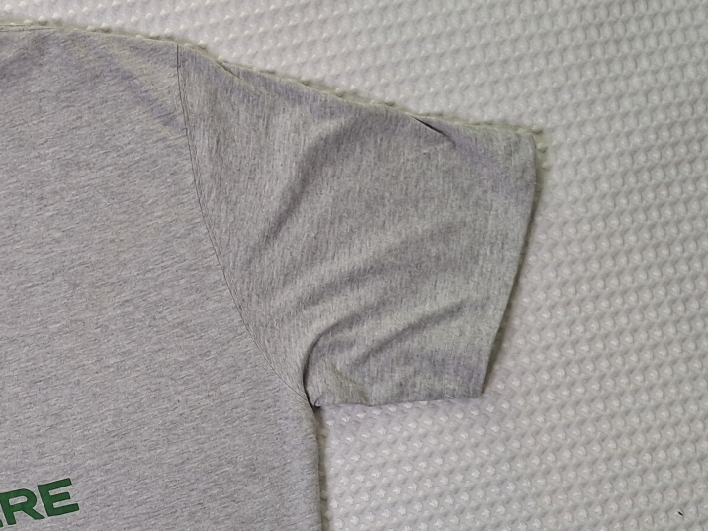 John Deere Logo Grey Cotton Blend T-shirt Size L gallery