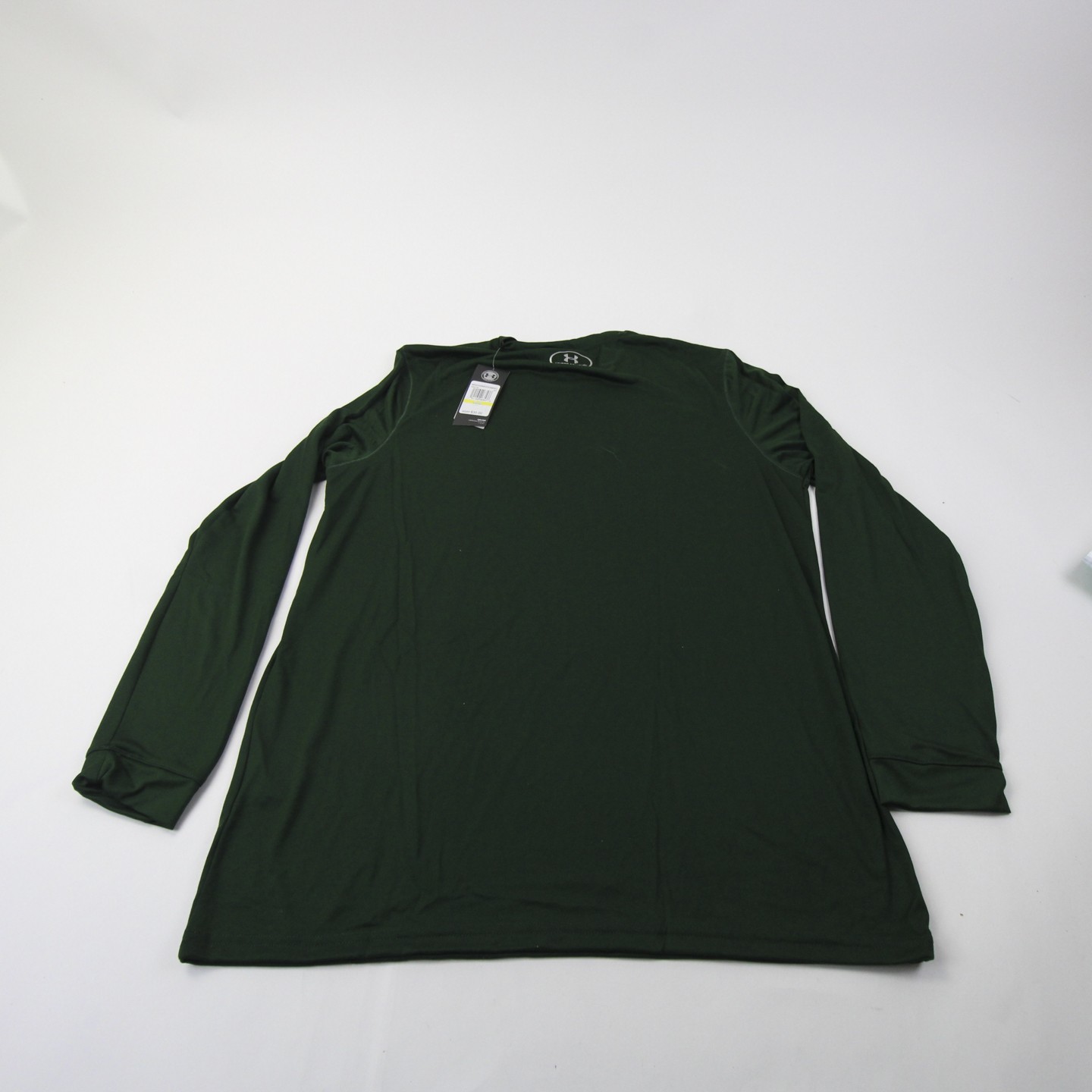 Under Armour Long Sleeve Shirt Men's Dark Green New with Tags M gallery
