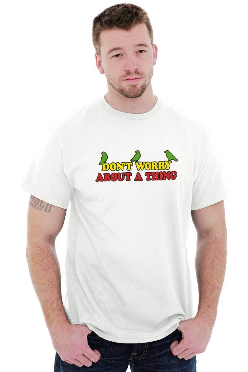 Dont Worry About A Thing Three Little Birds Womens or Mens Crewneck T Shirt Tee gallery