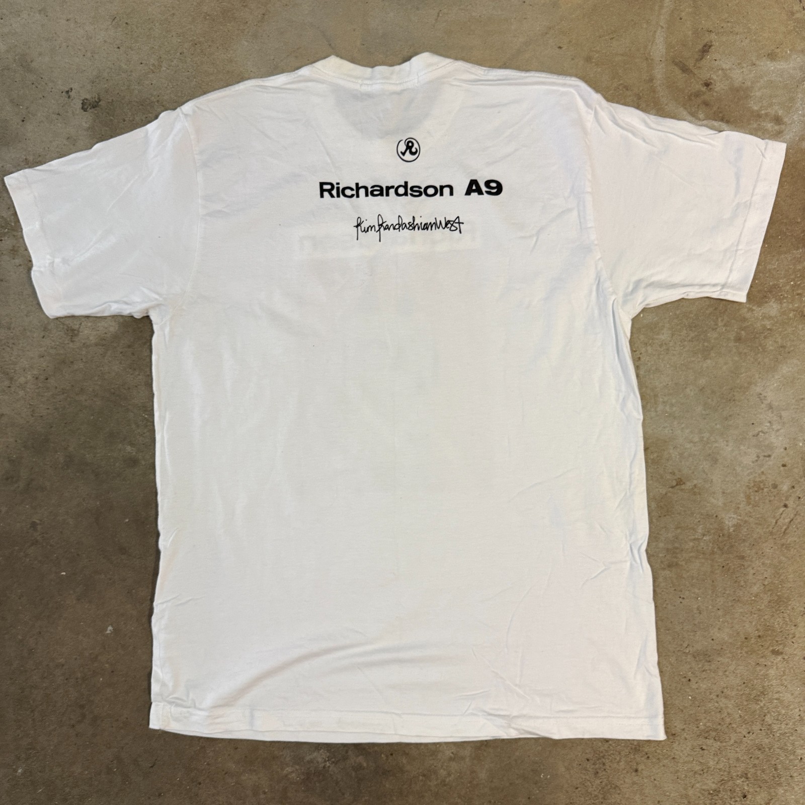 Authentic Richardson A9 Kim Kardashian West T-Shirt White Large L Archive gallery