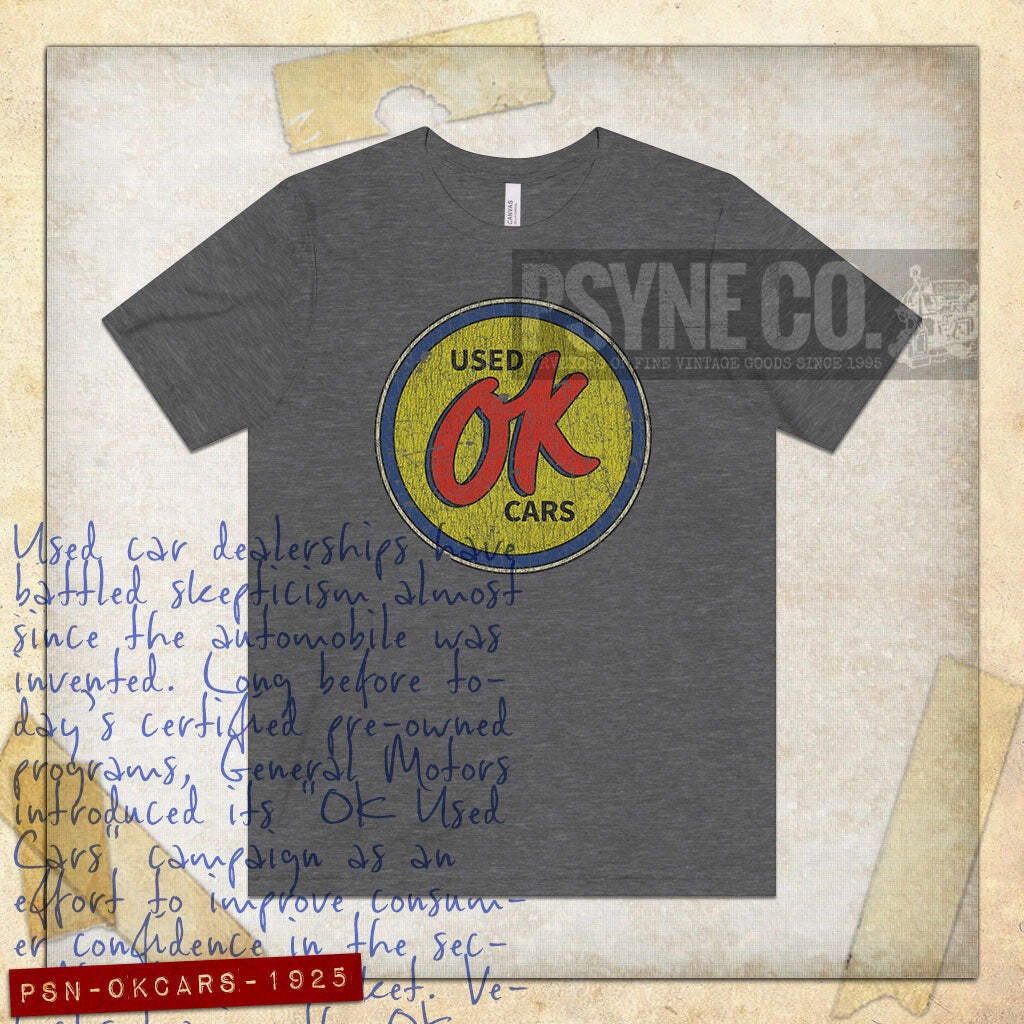 OK Used Cars 1925 Vintage Men’s T-Shirt gallery