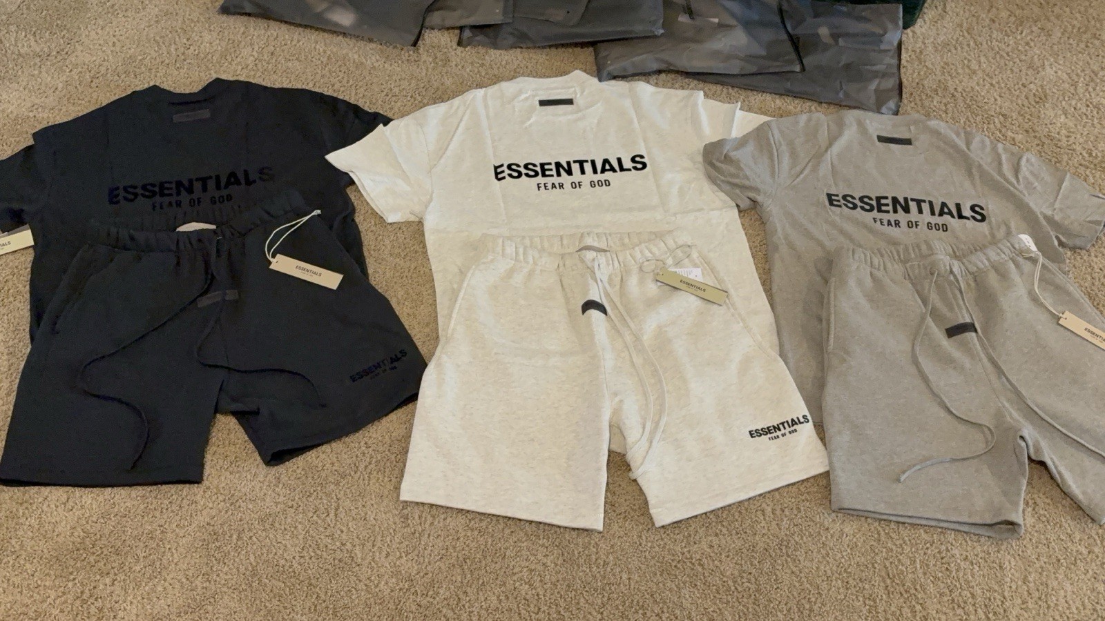 Fear of God essentials set gallery