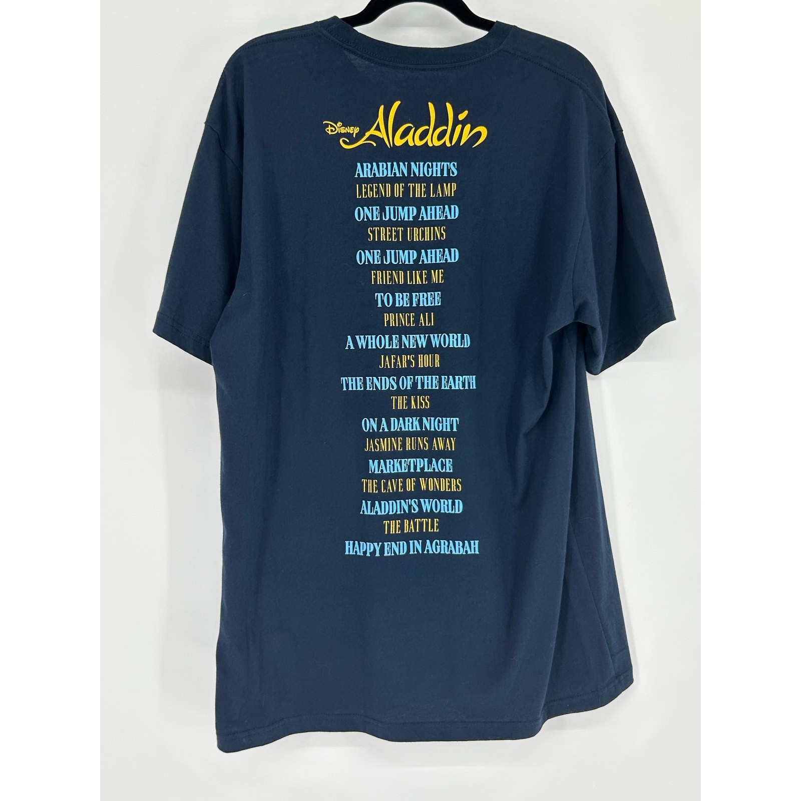 Disney NWT Aladdin World Tour Box Lunch Exclusive T-Shirt, Sz 2X gallery