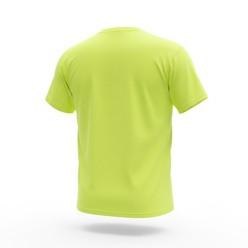 Hi Viz Yellow 4 pack Medium Safety Cotton Blend Summer Workwear Construction gallery