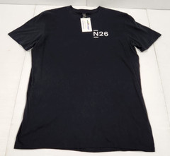 Anvil Lightweight N26 Logo Print T-Shirt By Spectrum Designs Black ~ Size Large
