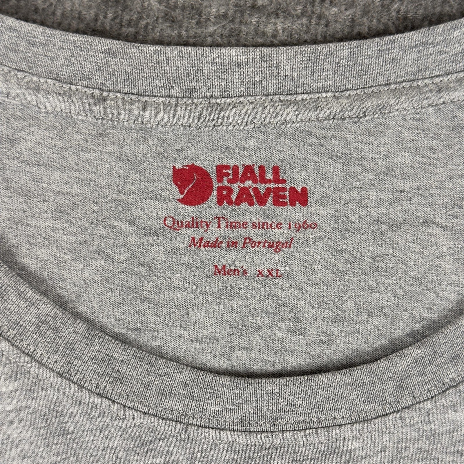 Fjallraven Forever Nature Shirt Mens 2XL Gray Graphic Logo Tee T-Shirt Portugal gallery