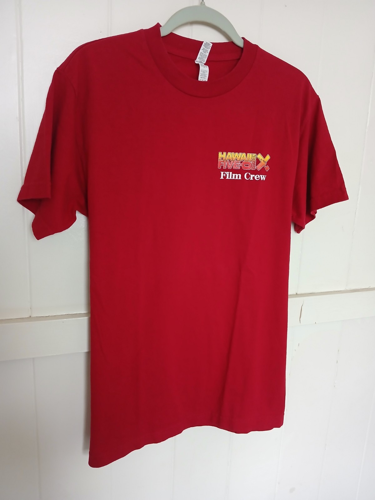 Hawaii Five-O Film Crew Season 10 Graphic T Shirt Men's Medium Red Short Sleeve gallery