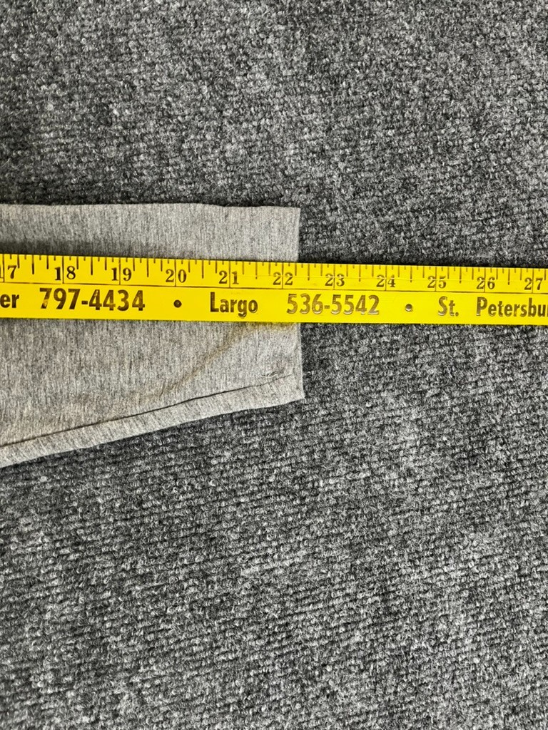 Bylt Gray Drop Cut Hooded Henley Lux Long Sleeve Cotton/Polyester/Spandex Size M gallery