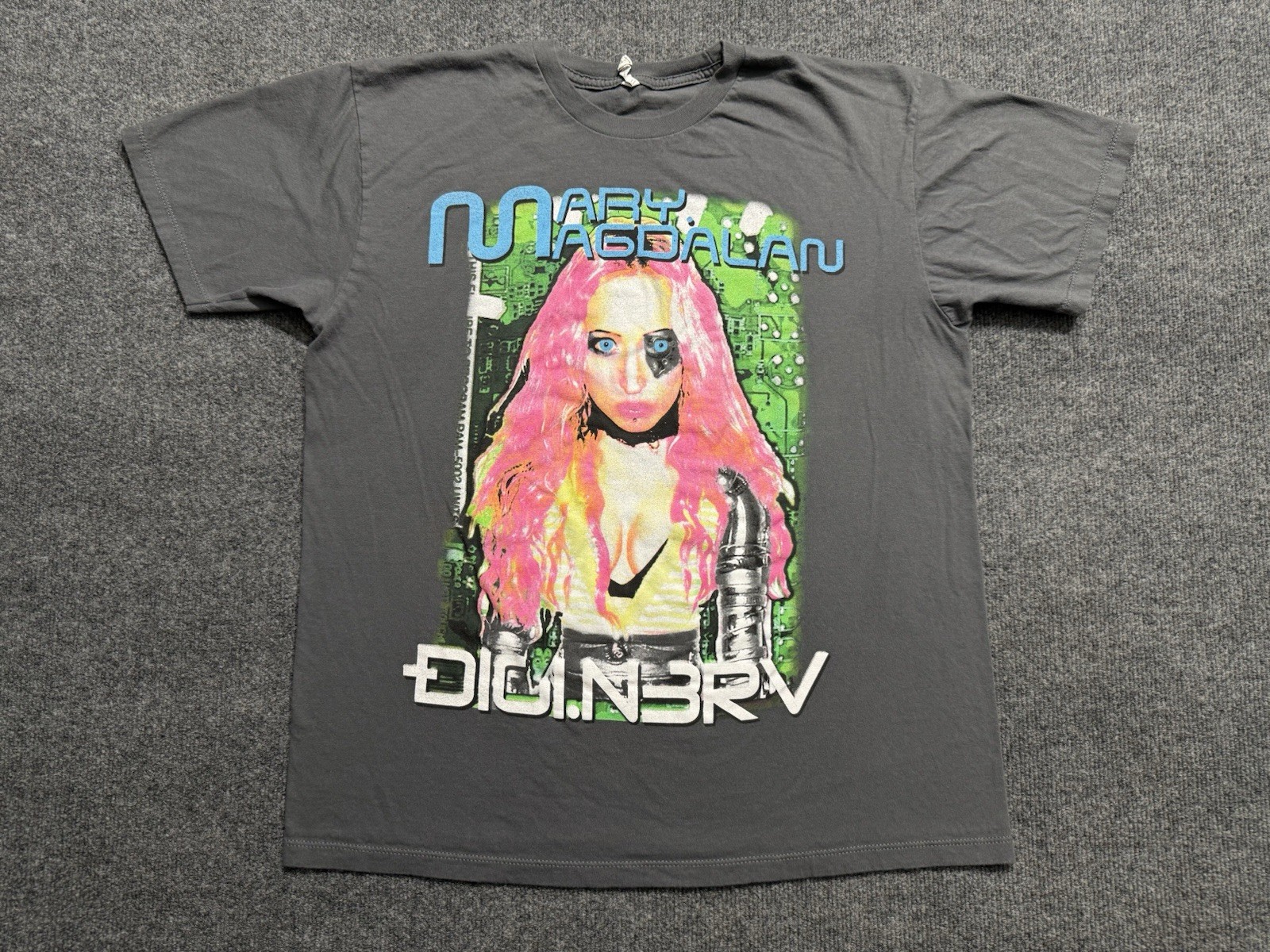 Mary Magdalan T-Shirt Punk Goth Album Music Digital.N3rv Rock Large