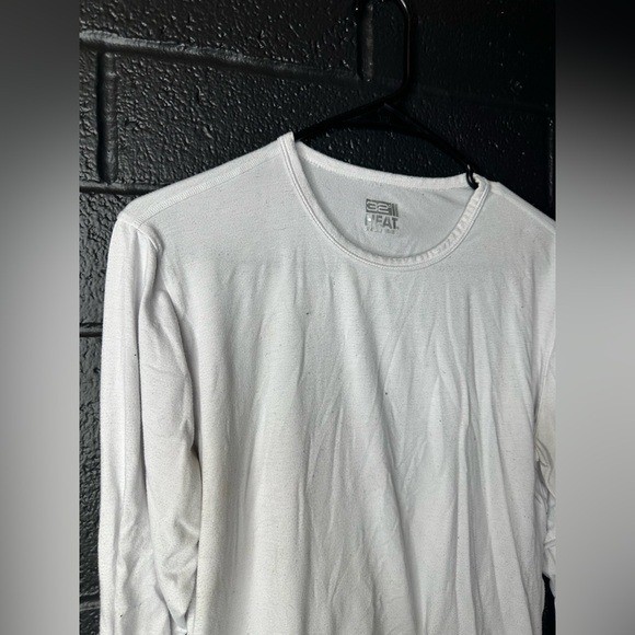 32 Degrees Heat brand - Men's Long Sleeve Crewneck Shirt - White - L gallery