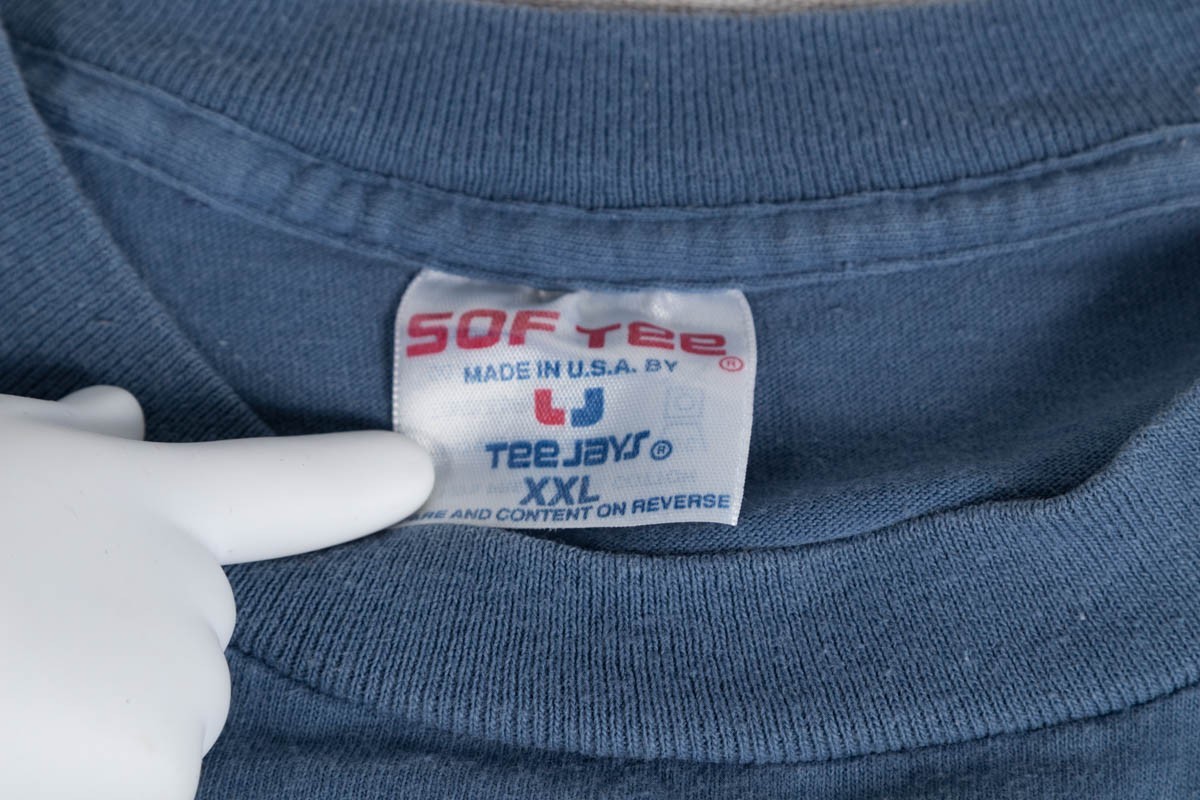 90's 1996 - Vintage SofTee Tshirt XXL Happy Camper Club - camping - Adventure gallery