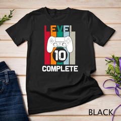 Level 10 Complete 10th Year Anniversary Wedding Gift for Him Unisex T-shirt