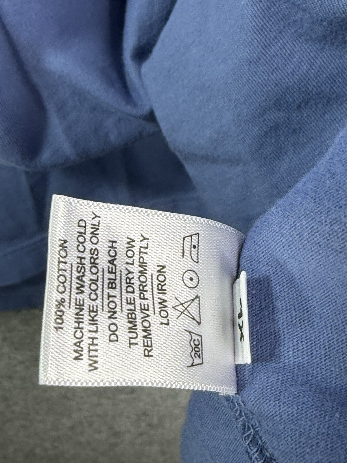 American Giant Midweight Crew Neck T Shirt Moonlight Blue Men’s Medium USA Made gallery