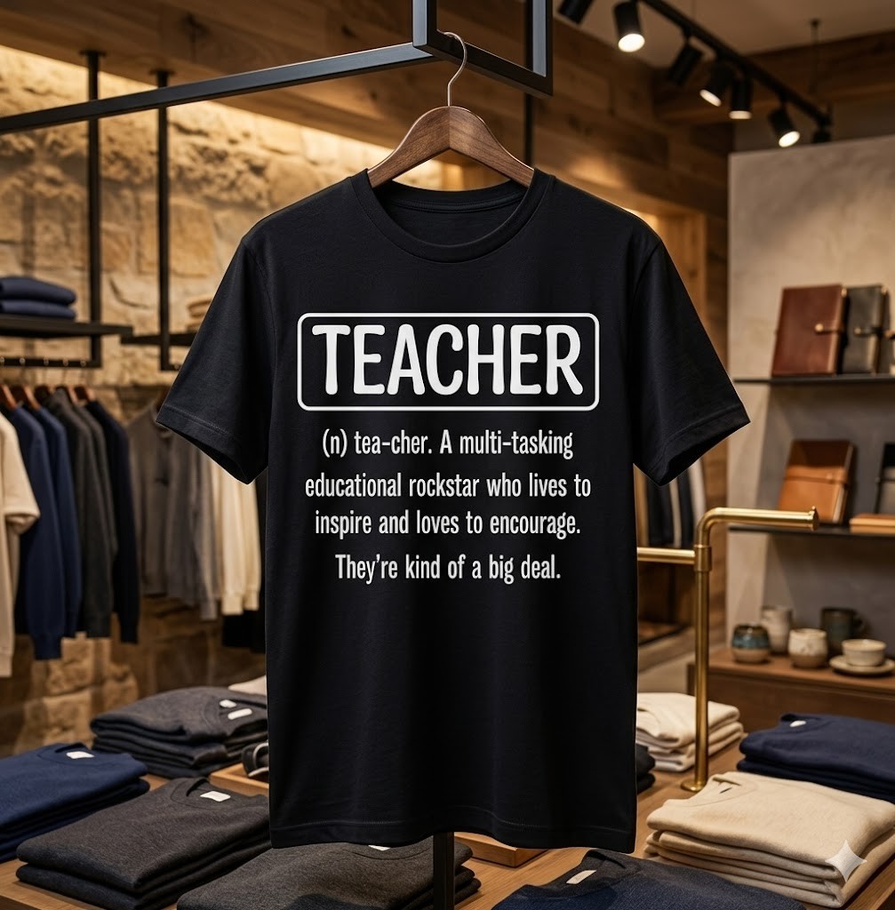 Teacher Definition - Funny Teacher T-Shirt - H087 gallery