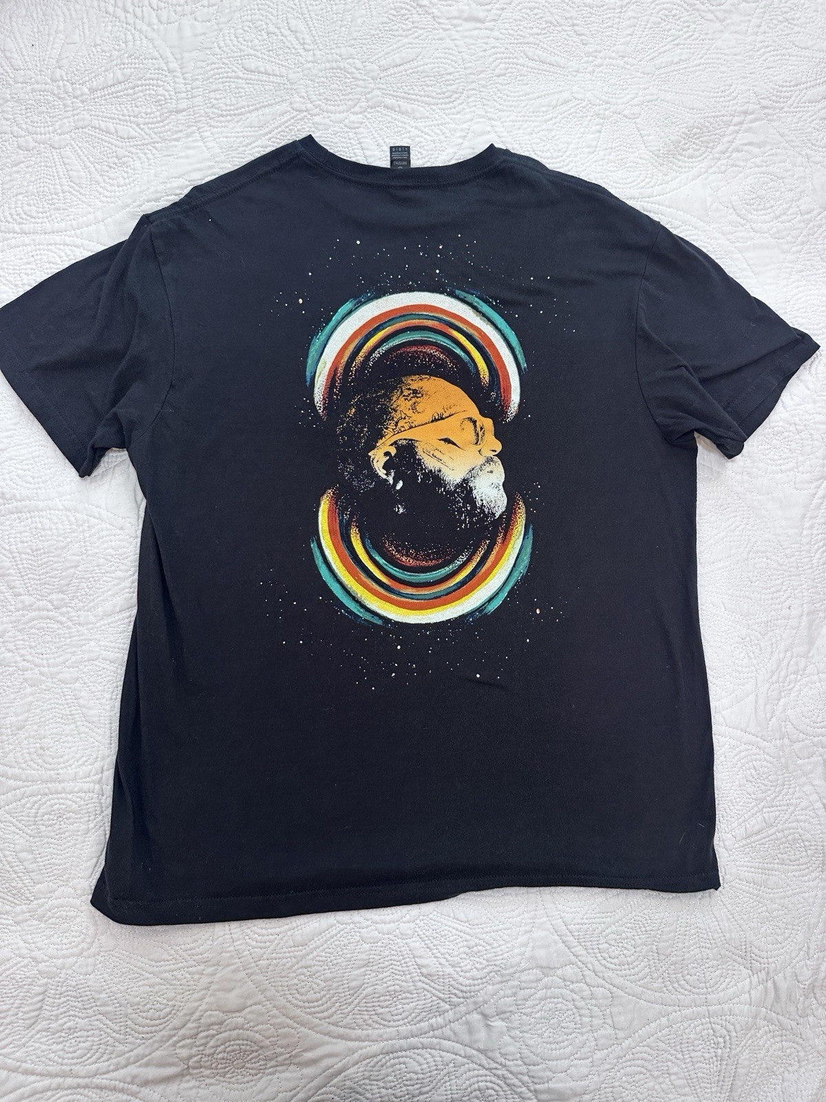 Teddy Swims Tour Gift Shirt For Fans Dbl Sided Epic Graphic Men’s L Blk EUC gallery