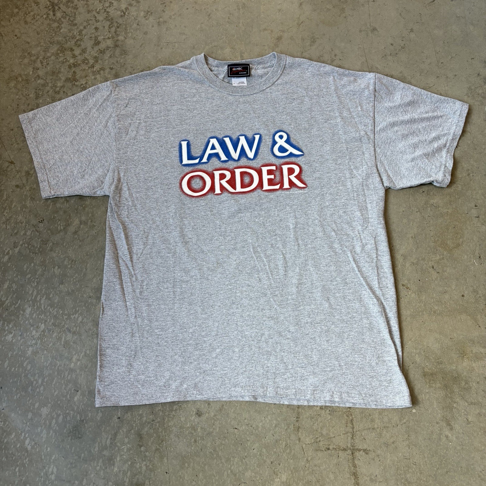Vintage 2001 Law & Order NBC Experience TV Promo T Shirt Olivia Benson Size XL gallery