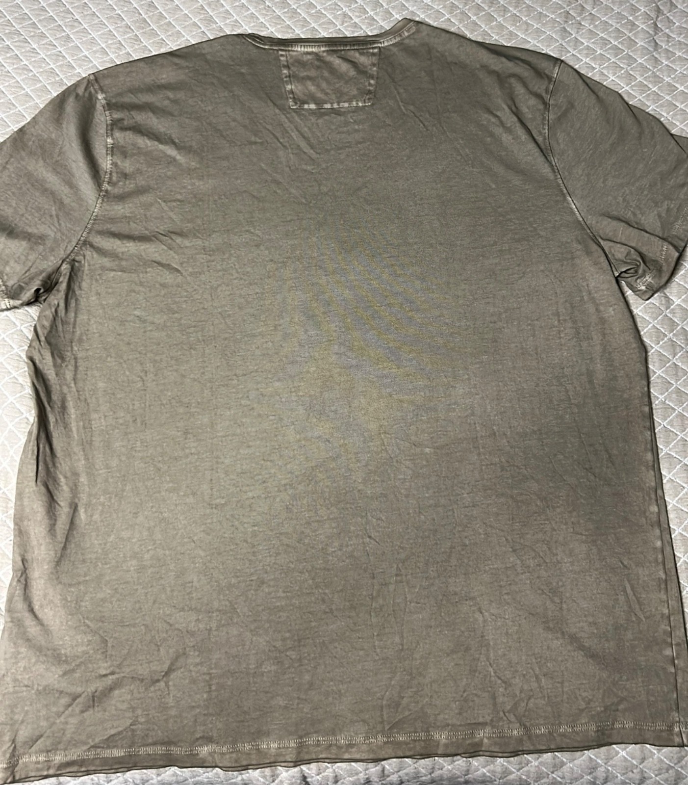John Varvatos T-Shirt Men's Olive Green Short Sleeve 100% Cotton Size XXL NWOT gallery