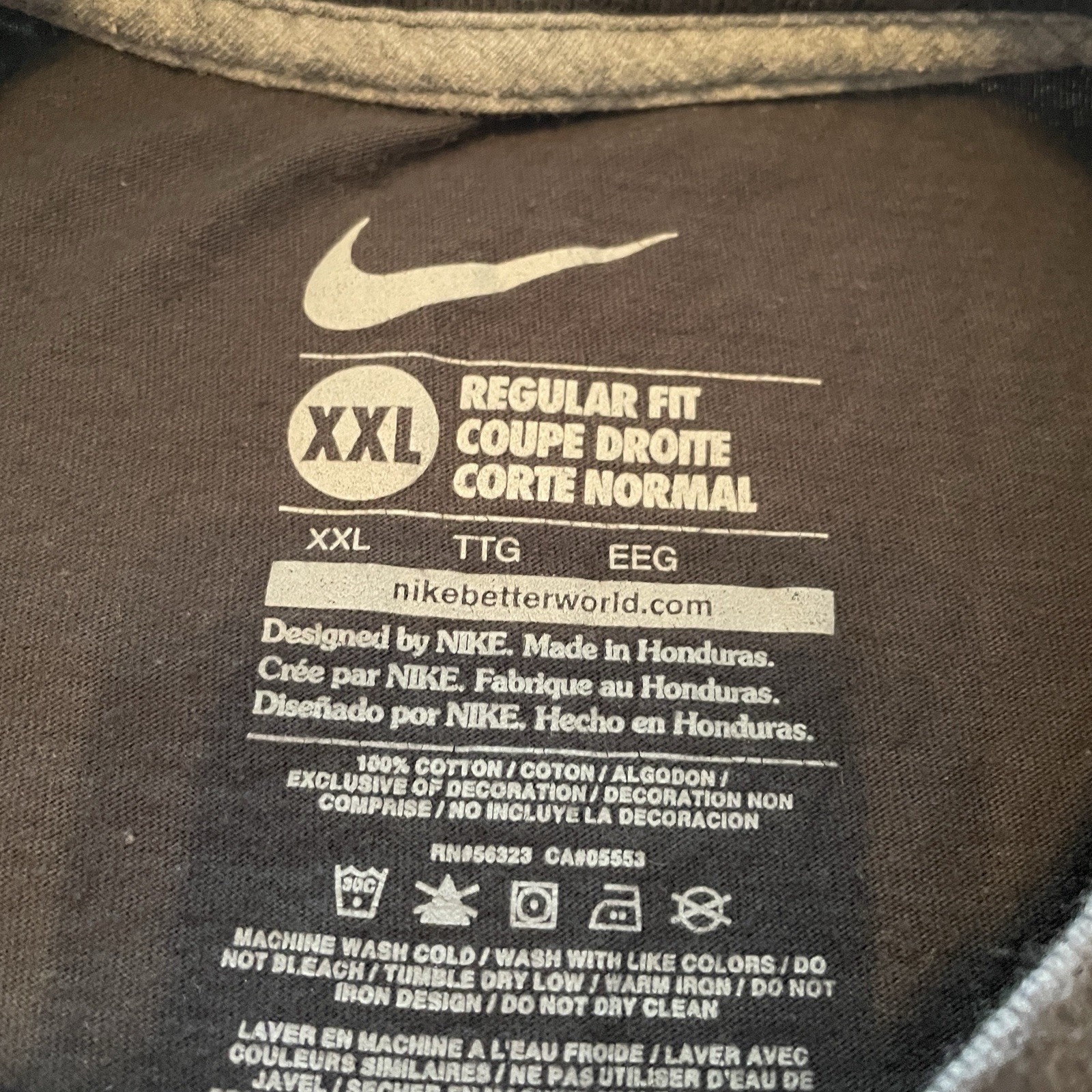 Nike Cincinnati Reds T-Shirt Men’s 2XL MLB Baseball Team C Logo Sportswear Gray gallery