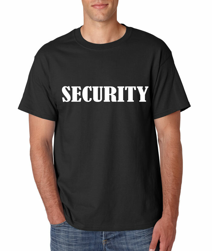 Gym Security T-Shirt Crossfit Workcout Night Club Bouncer on S-6XL Tee
