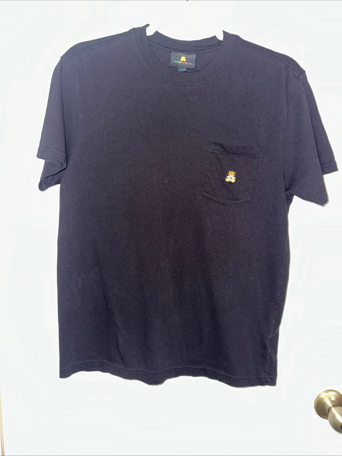 Teddy Fresh T Shirt Men's Size S Black Short Sleeve Streetwear Pocket Tee gallery