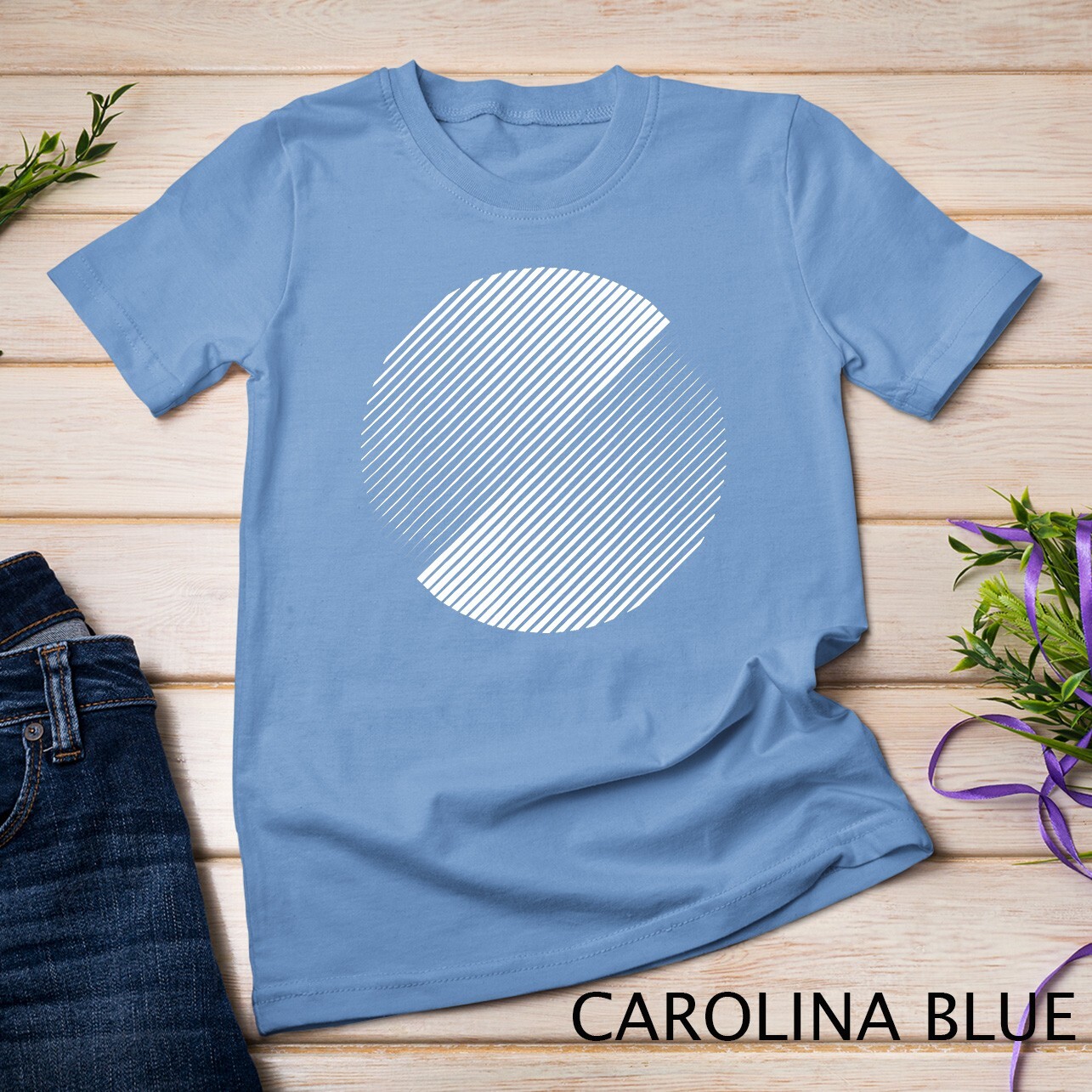 Minimal 20s geometric design primitive white circle shape T-Shirt Unisex T-shirt gallery